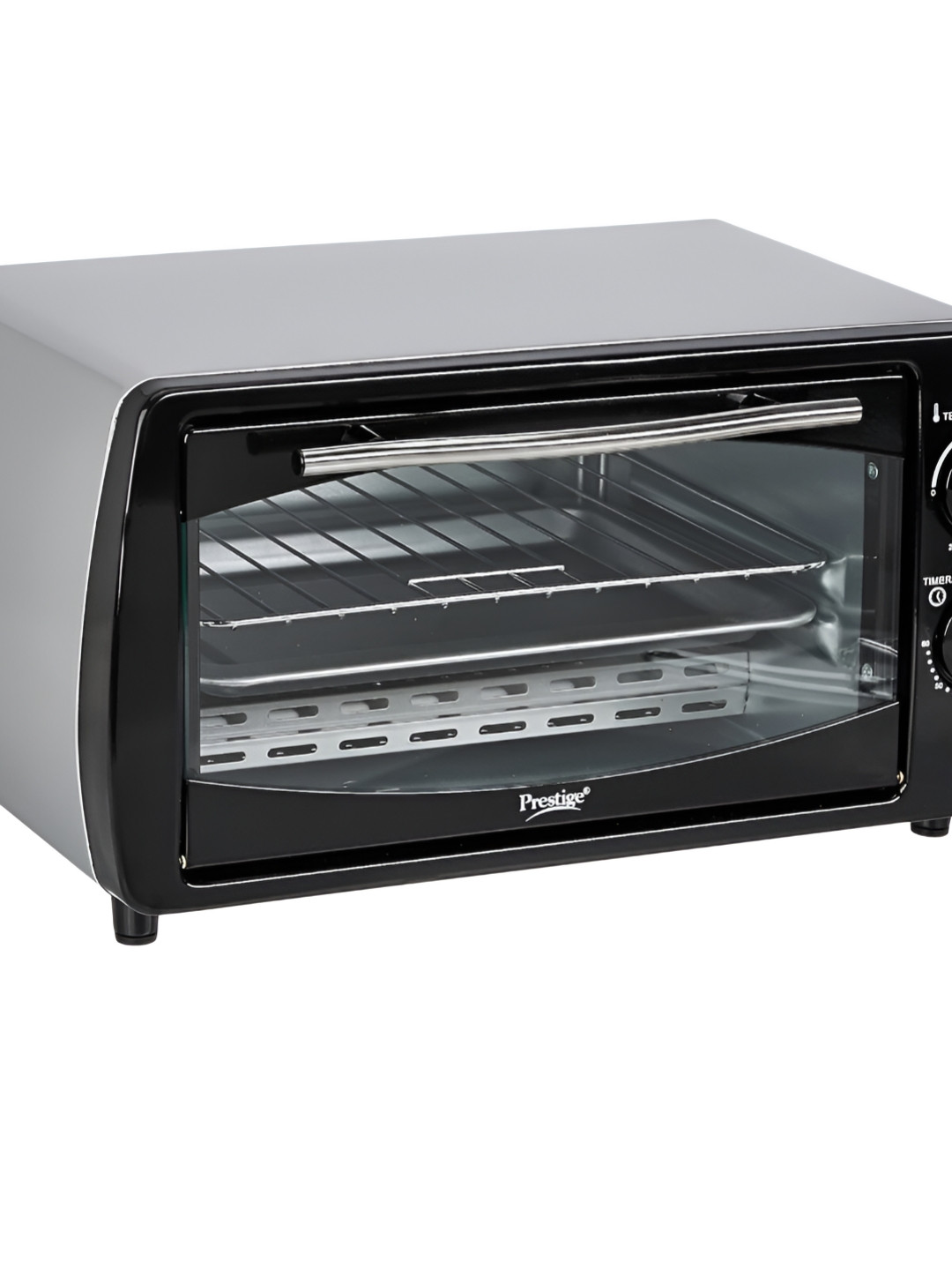 Buy Prestige Grey POTG 9 PC Oven Toaster Grill With Two High Efficiency