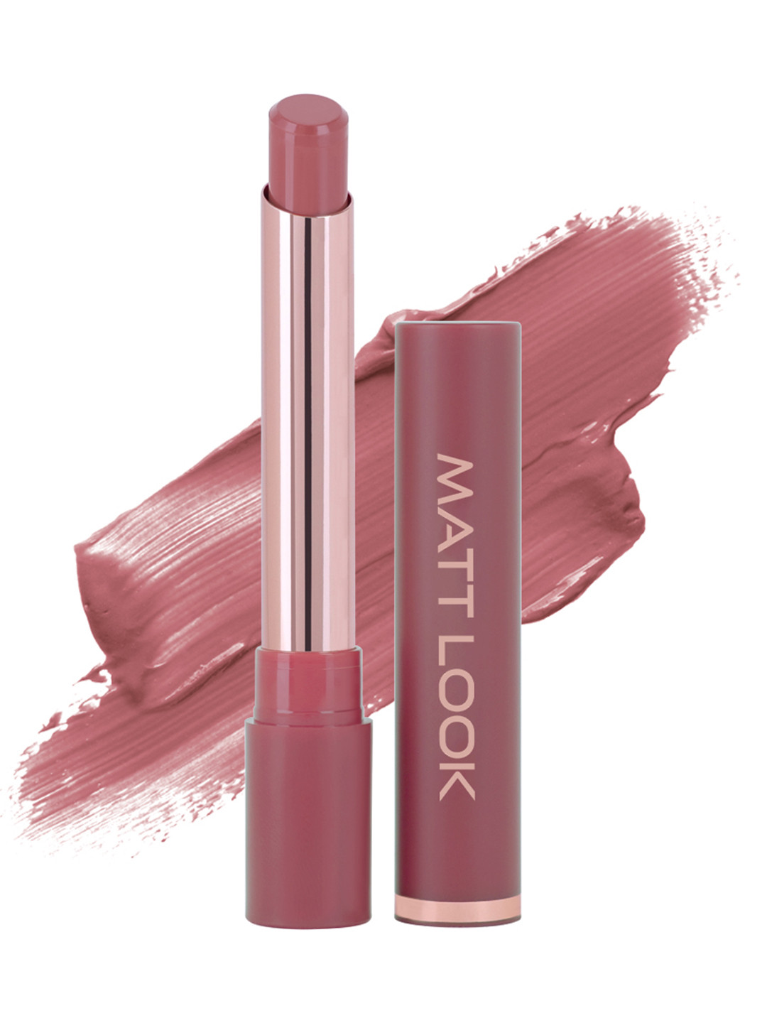 Buy MATTLOOK Matinee Matte Non Transfer Lipstick Mauve Nude - Lipstick