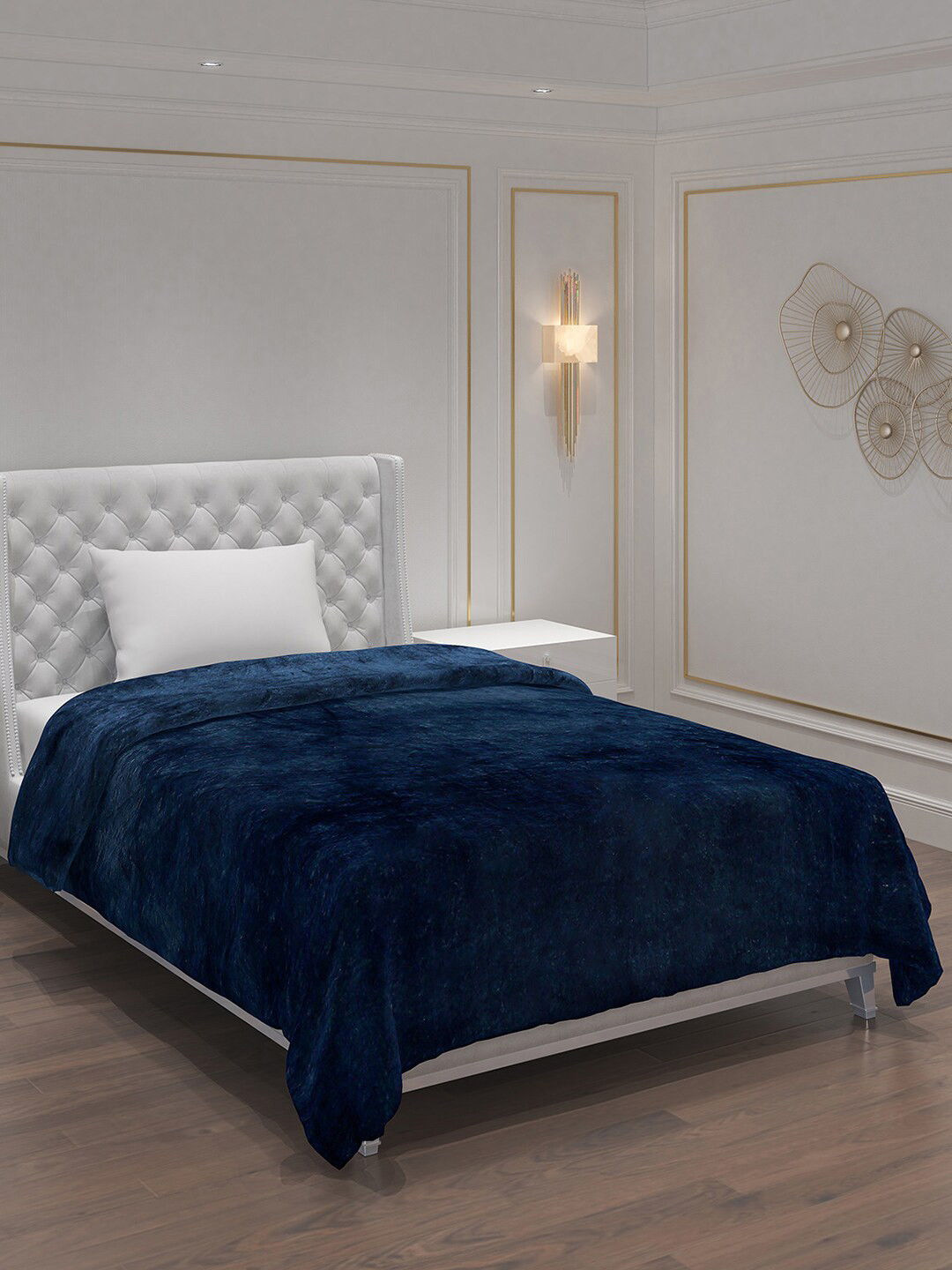 Buy Monte Carlo Teal AC Room 233 GSM Double Bed Blanket Blankets