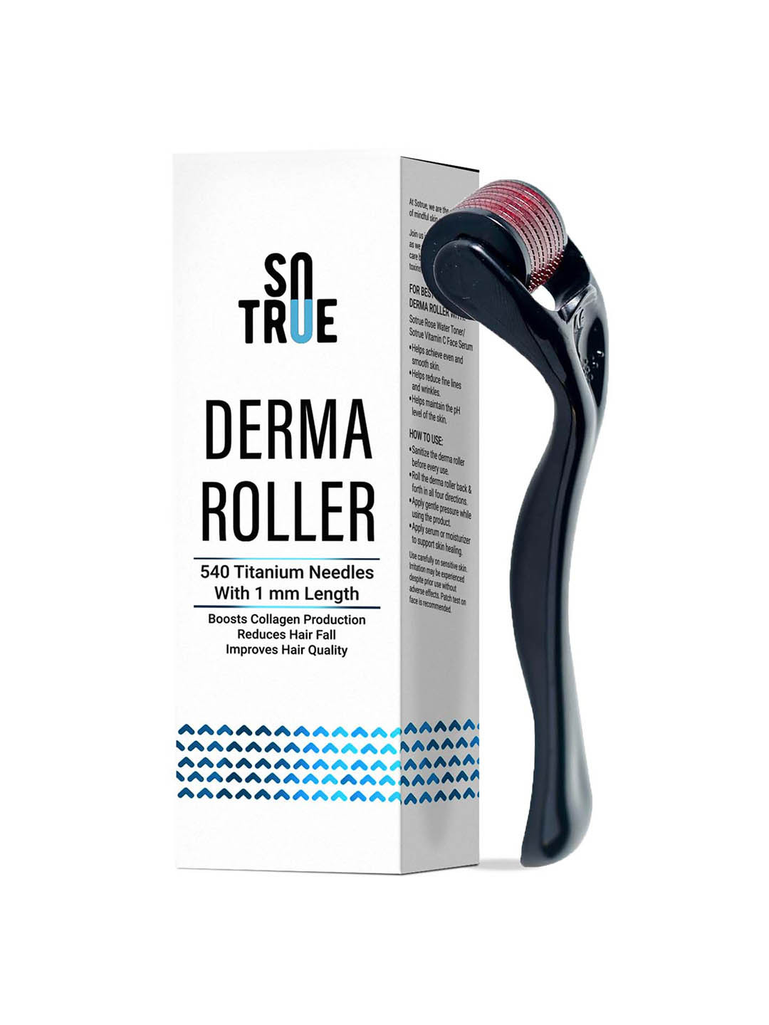 Buy SOTRUE Derma Roller For Hair Growth With 1mm 540 Titanium Needles