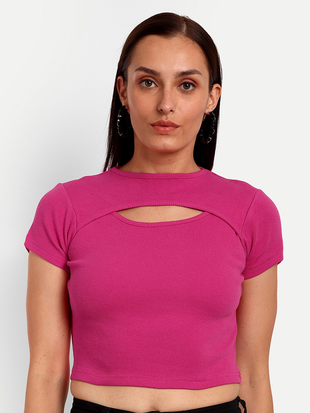 Buy VISO High Neck Crop Fitted Top Tops for Women 26744834 Myntra Buy VISO High Neck Crop Fitted Top Tops for Women 26744834 Myntra