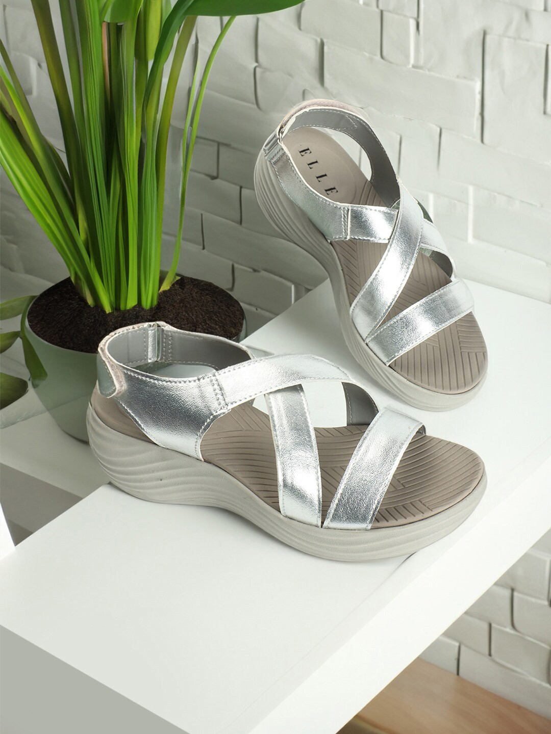 strappy open toe wedges