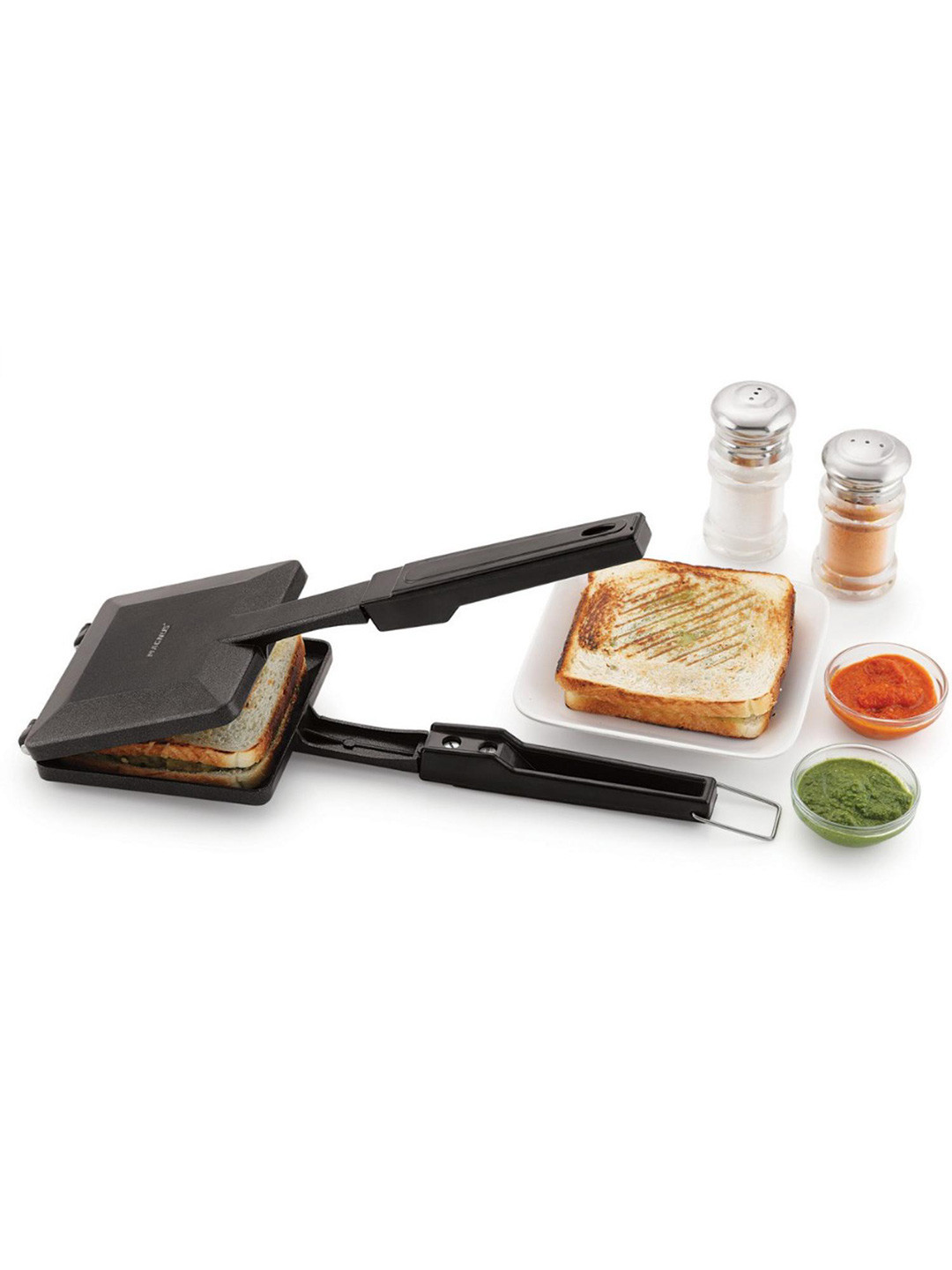 Buy MAGNUS Black Aluminum Non Stick Sandwich Maker Sandwich Maker for