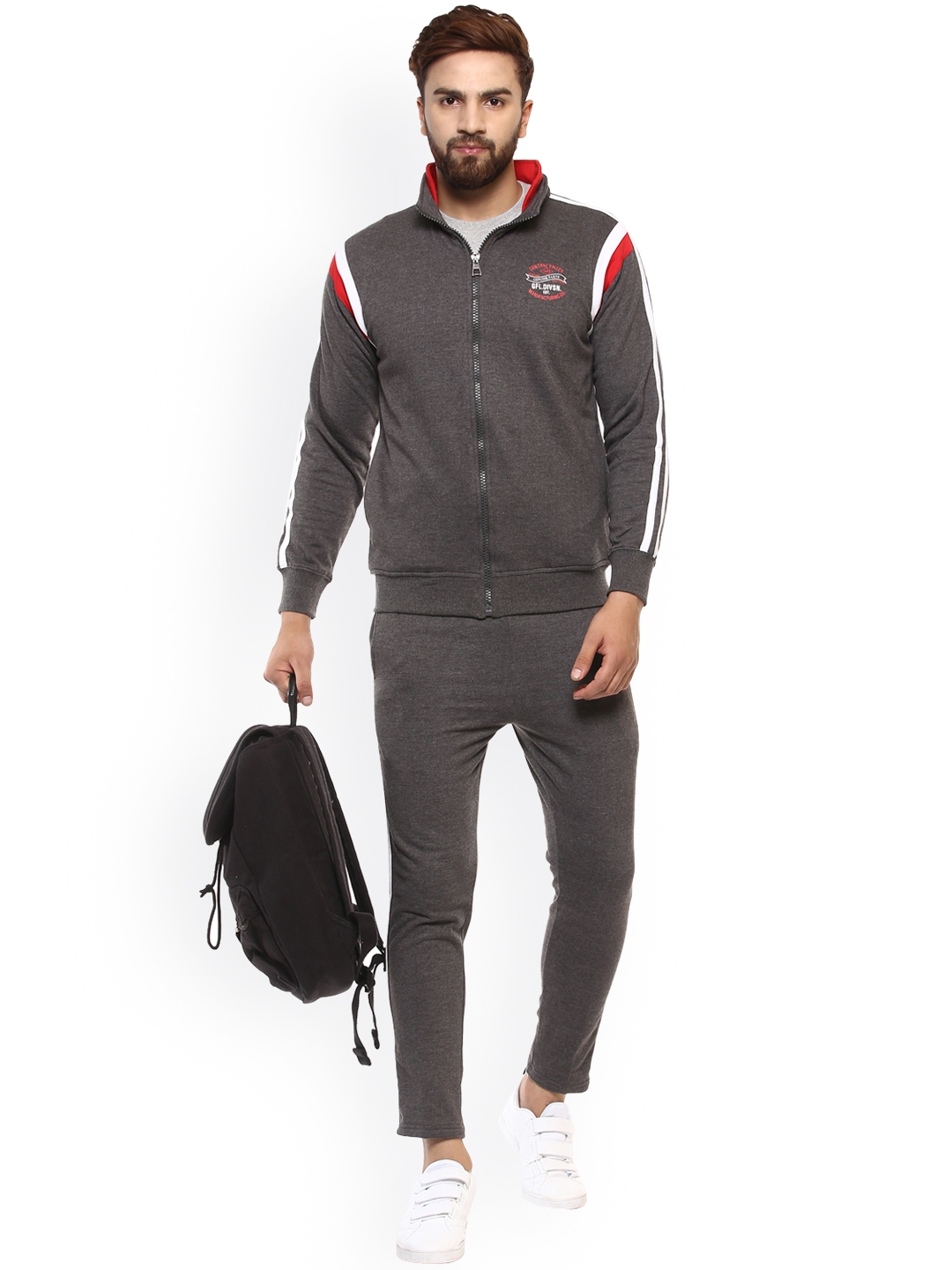 charcoal tracksuit set
