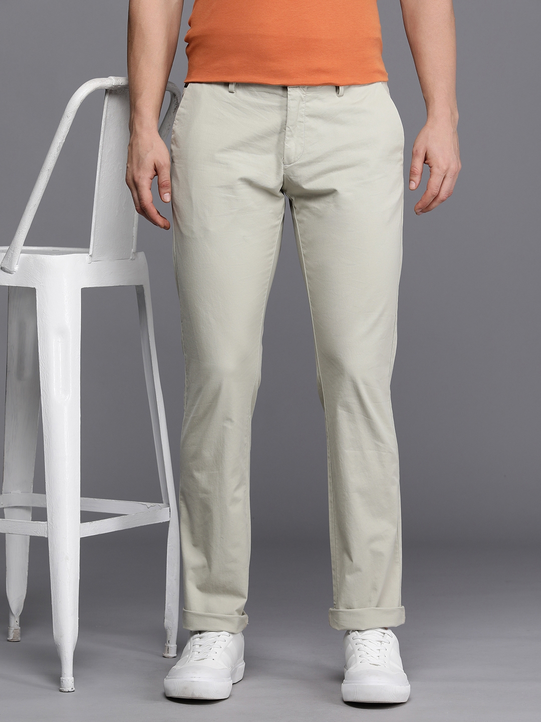 Buy Allen Solly Men Slim Fit Chinos - Trousers for Men 26798114 | Myntra