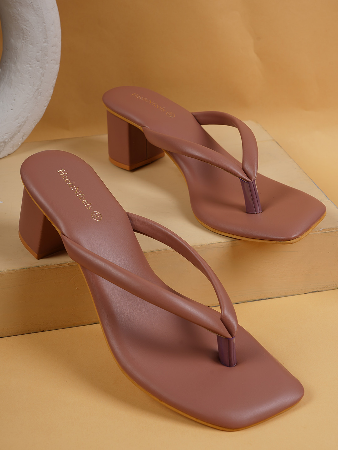 strappy open toe block heels