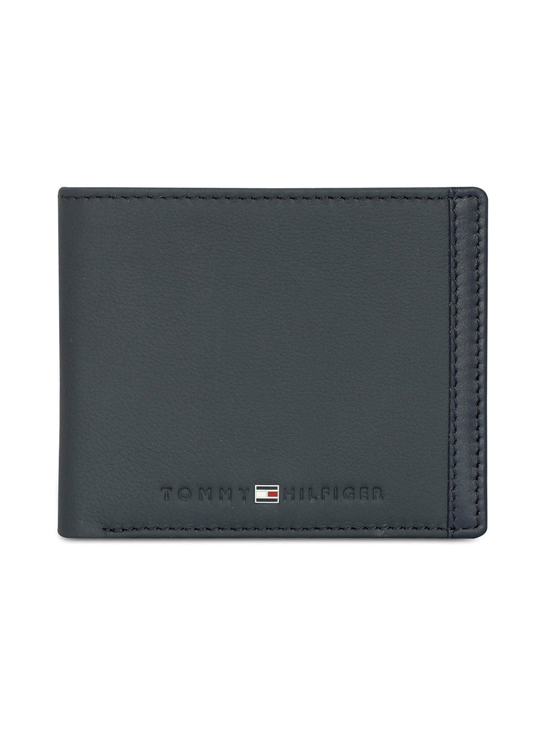 Tommy Hilfiger Black Leather Men Wallet Holder main image 1