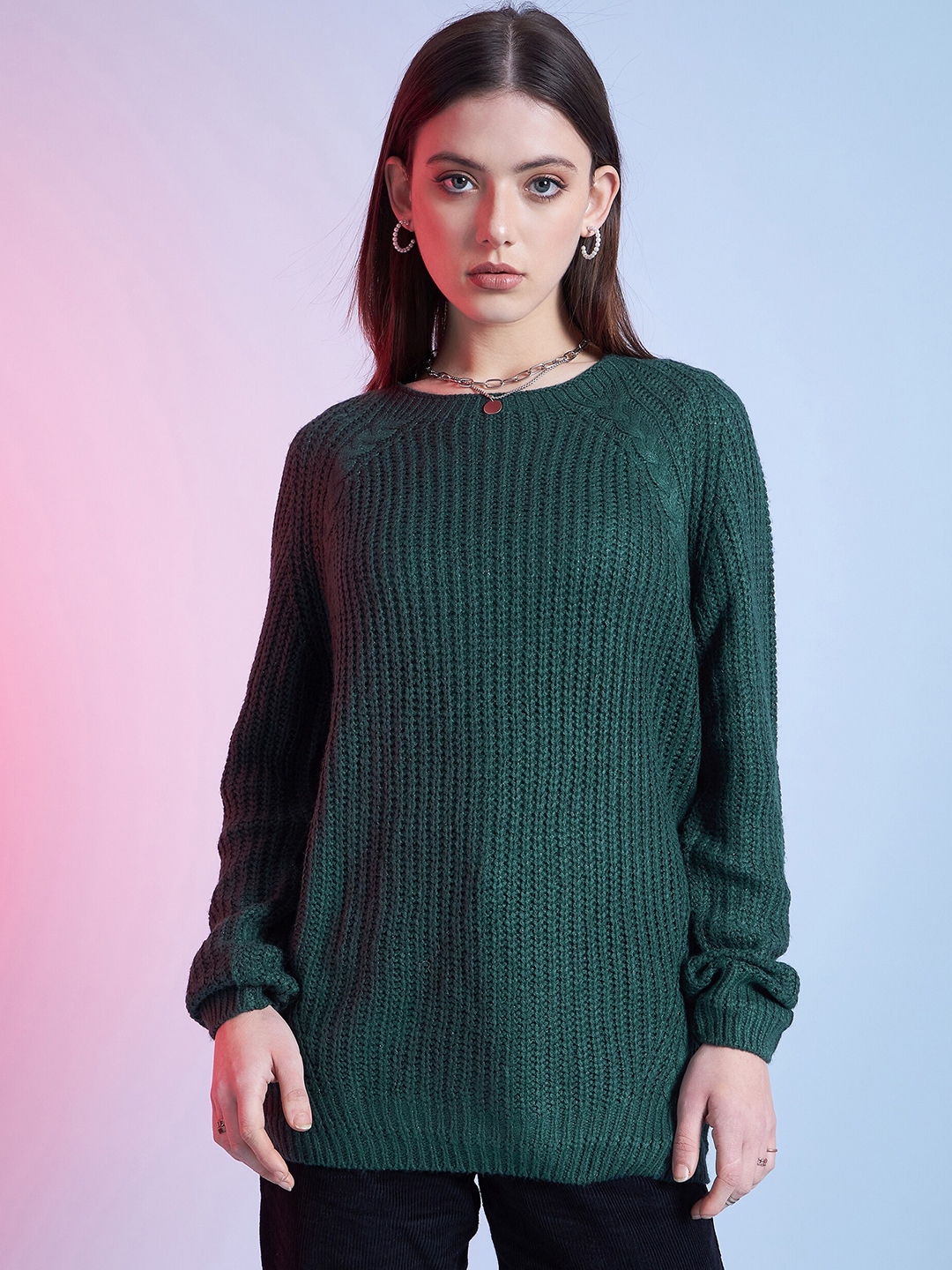 Buy STREET 9 Ribbed Pullover - Sweaters for Women 26998792 | Myntra
