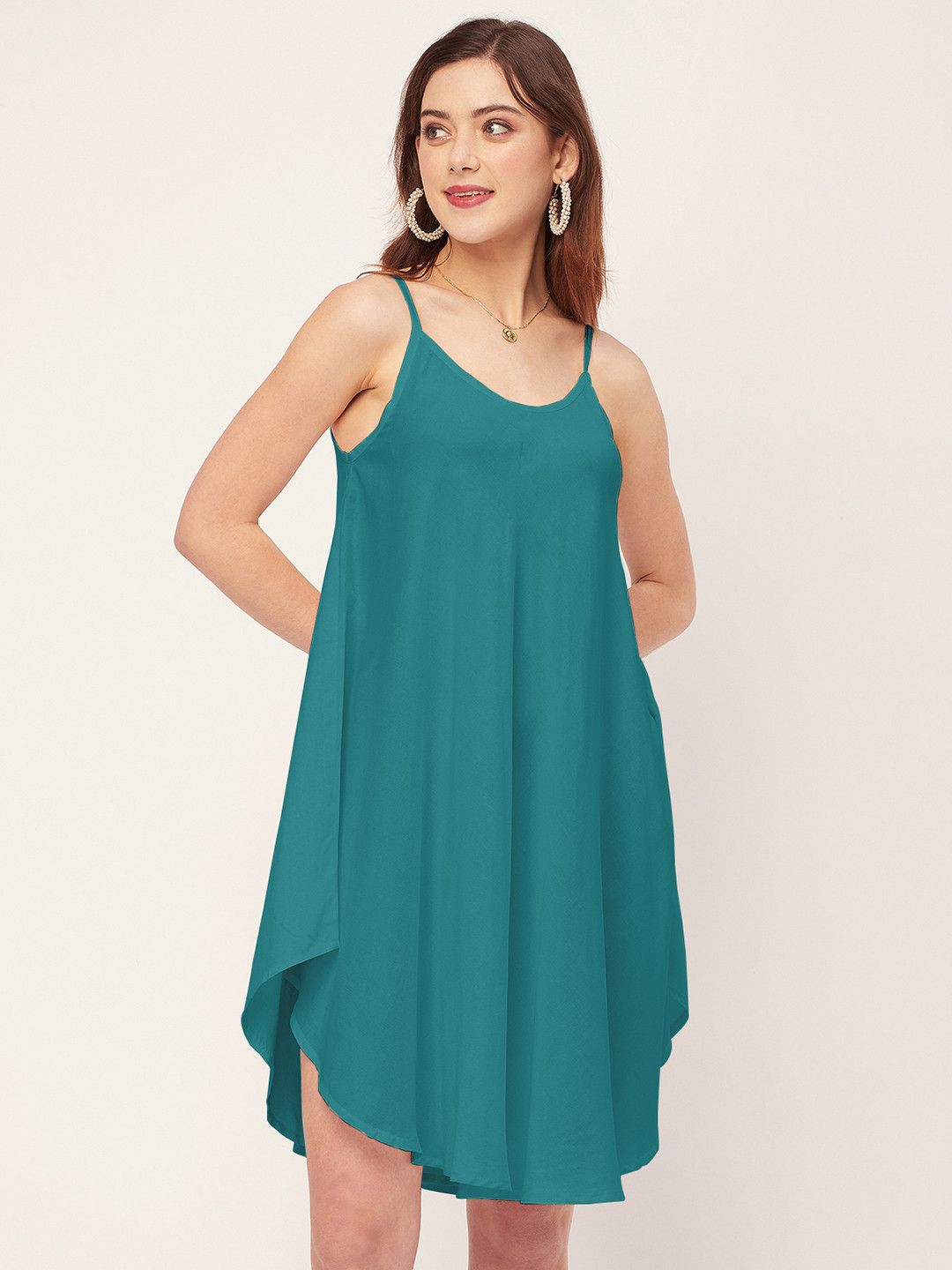 Sleeveless A-line Dress for Women main image 1