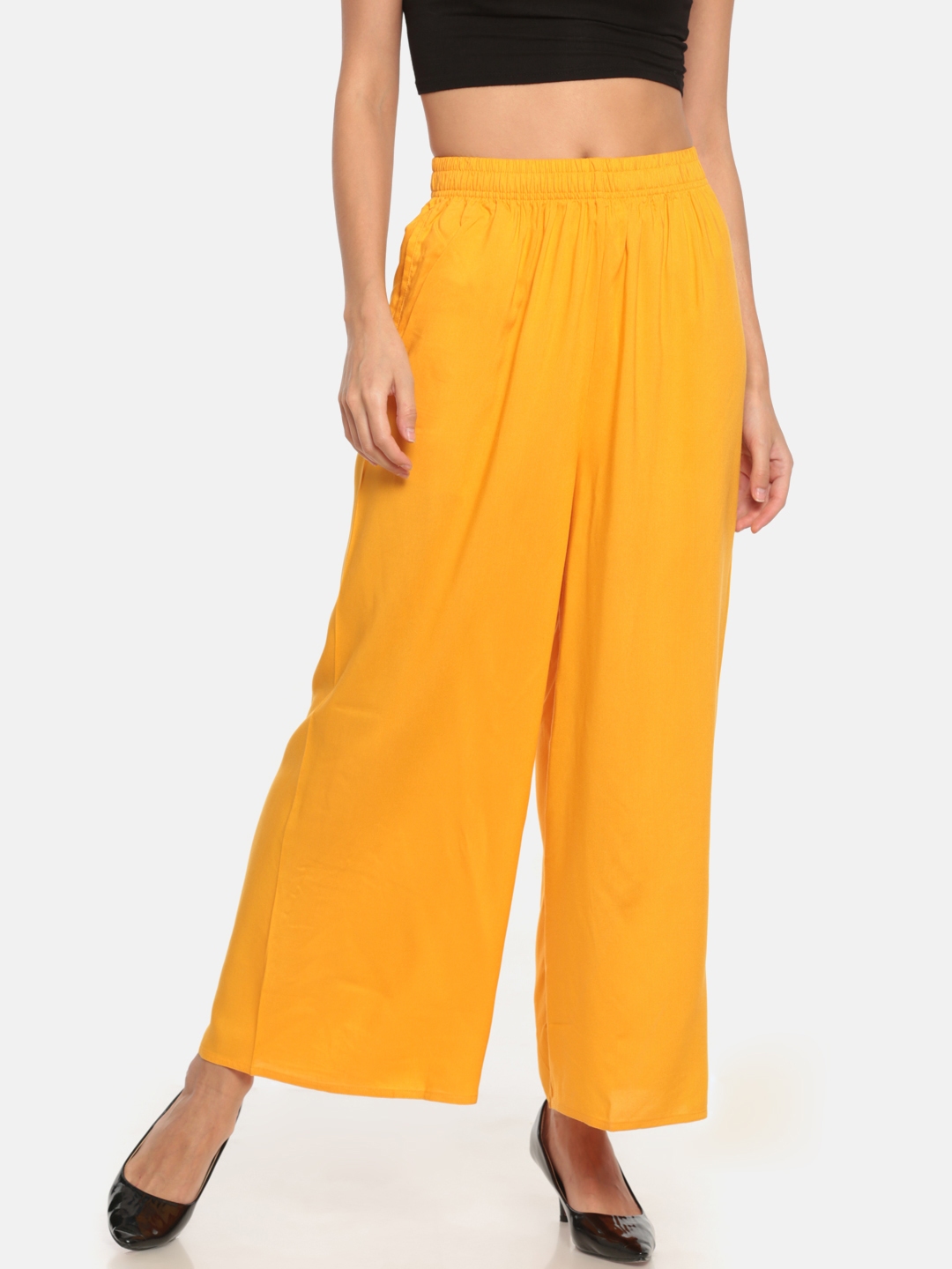 go colors palazzo cotton