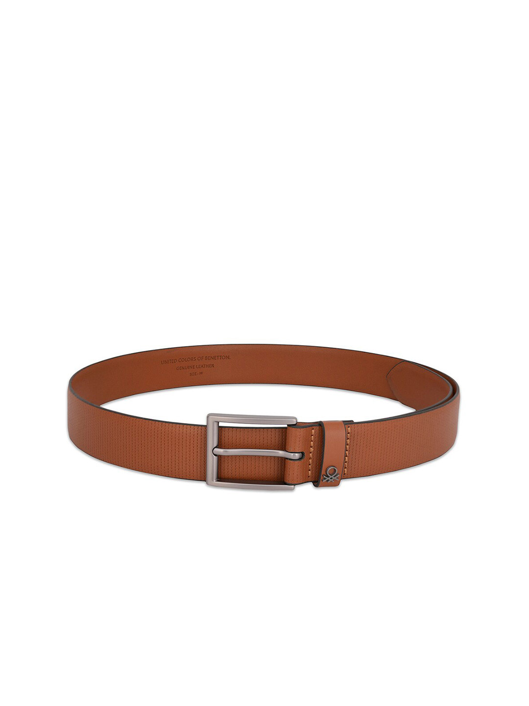 benetton leather belt