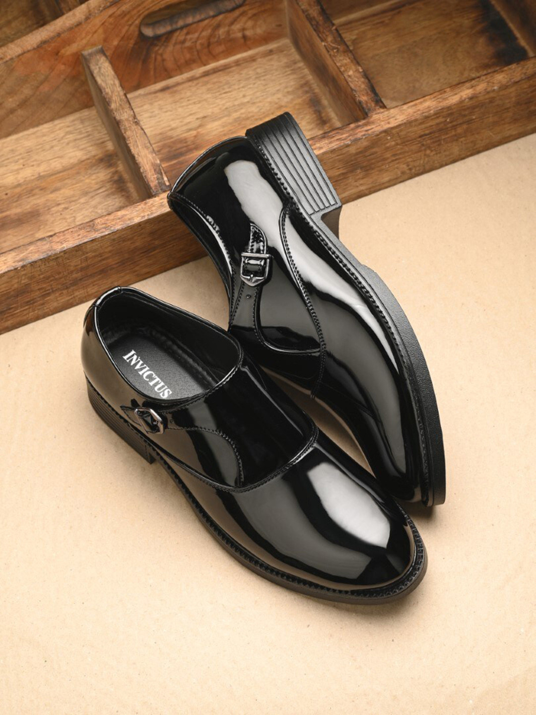 Edge Republic Mens ER S 104 Angry Men Monk Formal Shoes main image 0