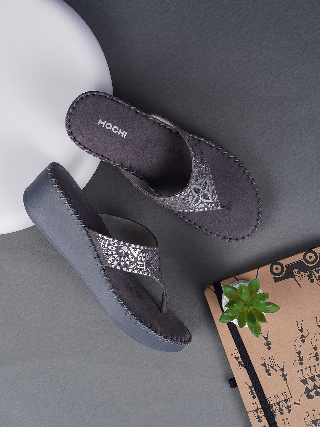 mochi white heels