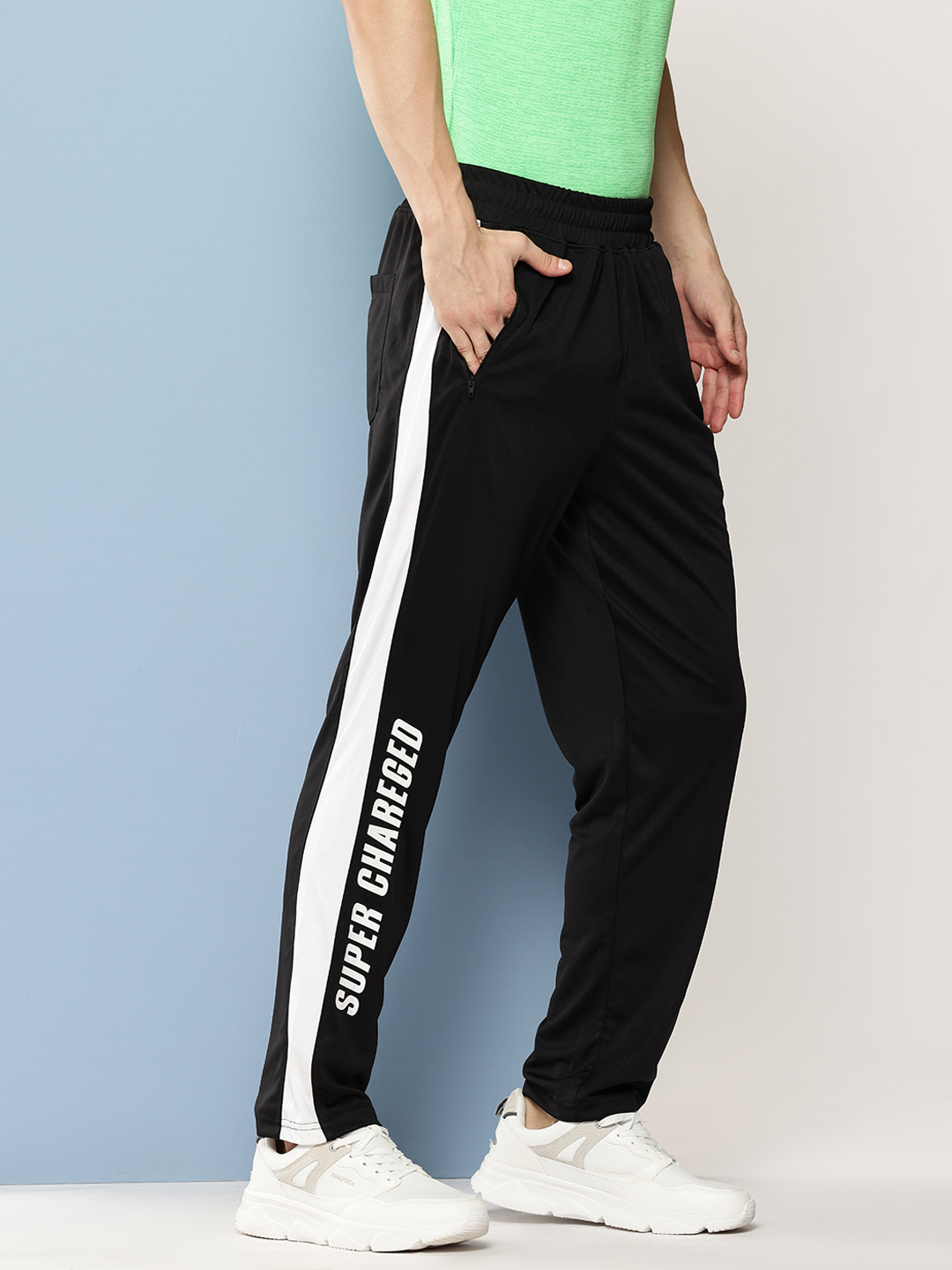 Take A Look About Men Striped Track Pants
