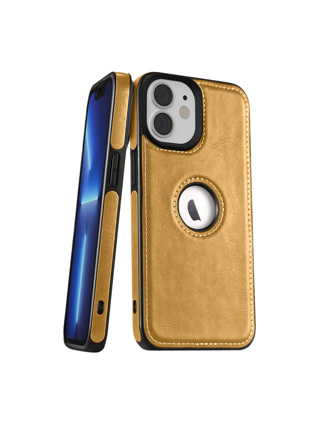 Buy Karwan Vegan Leather IPhone 11 Mobile Back Case Mobile