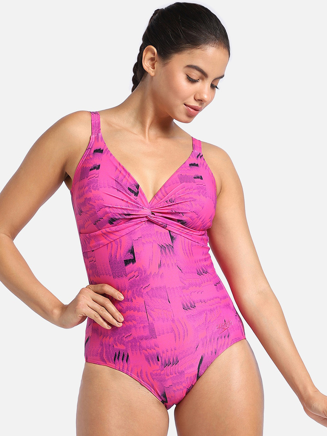 brigitte printed beach tunic