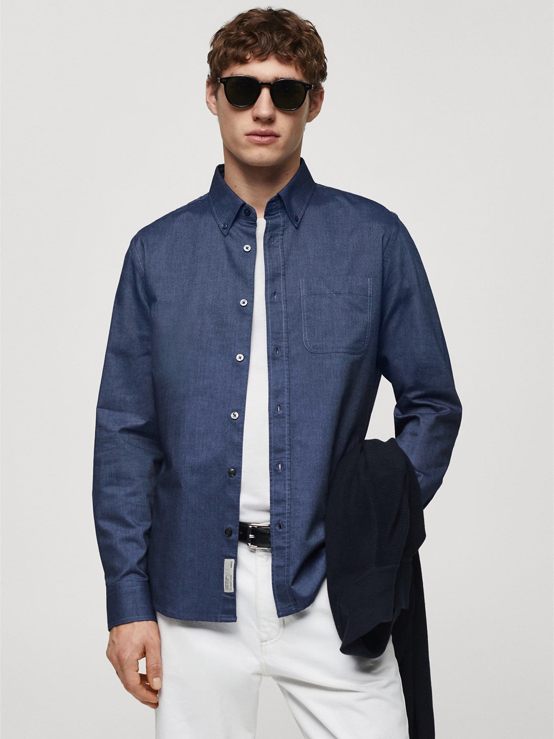 Buy MANGO MAN Pure Cotton Casual Shirt - Shirts for Men 27352130 | Myntra