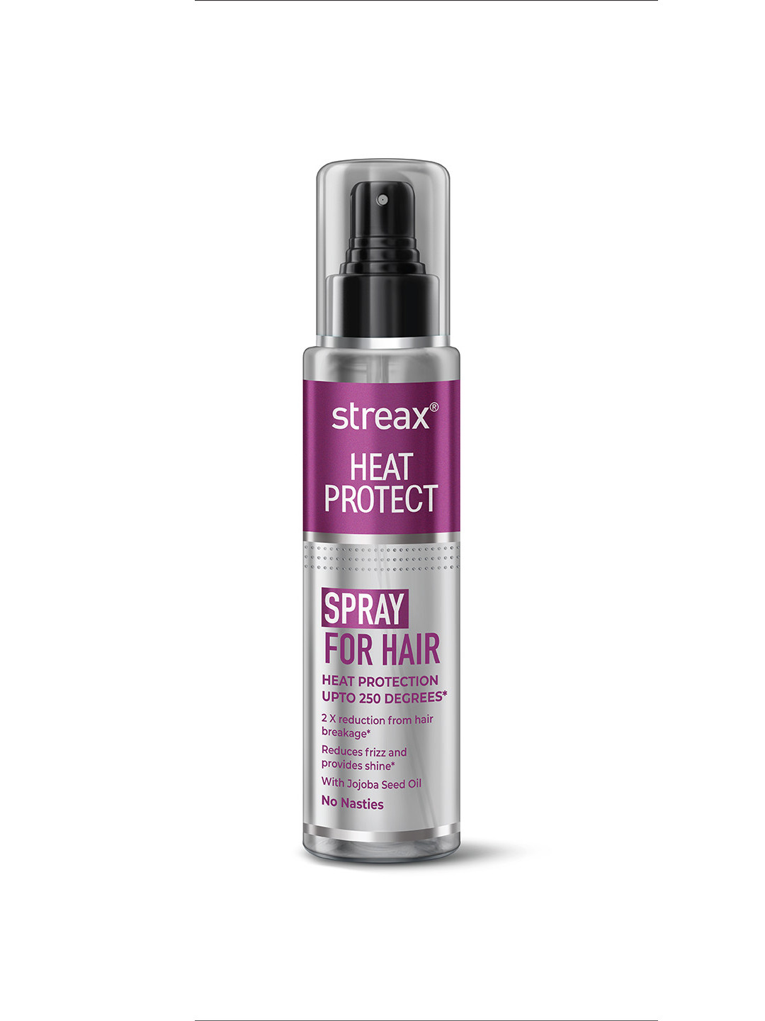 Buy Streax Heat Protect Hair Spray Protection Upto 250C & 2X Less Hair