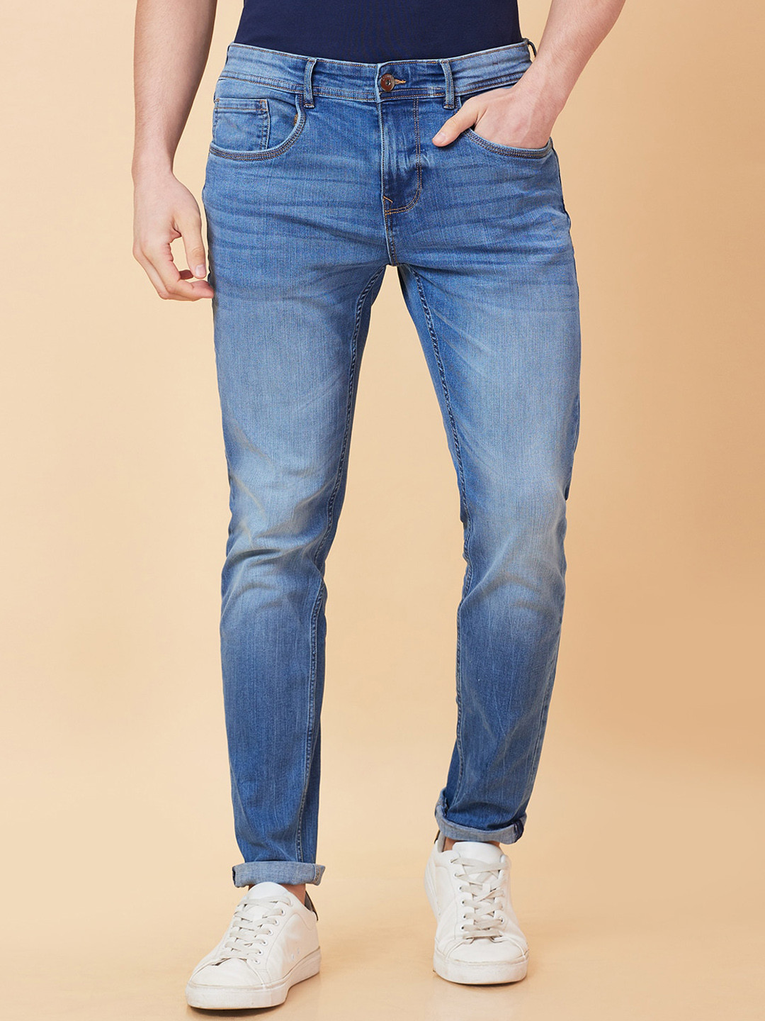 Being Human Stretchable Slim Fit Casual Jeans main image 1