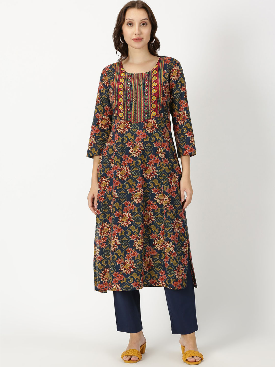 Printed and Embroidered Kurtas