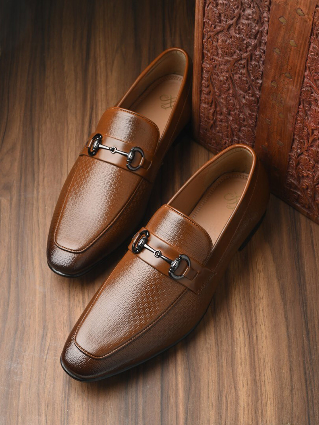 Mens Designer Formal Fashion Slip On Loafers