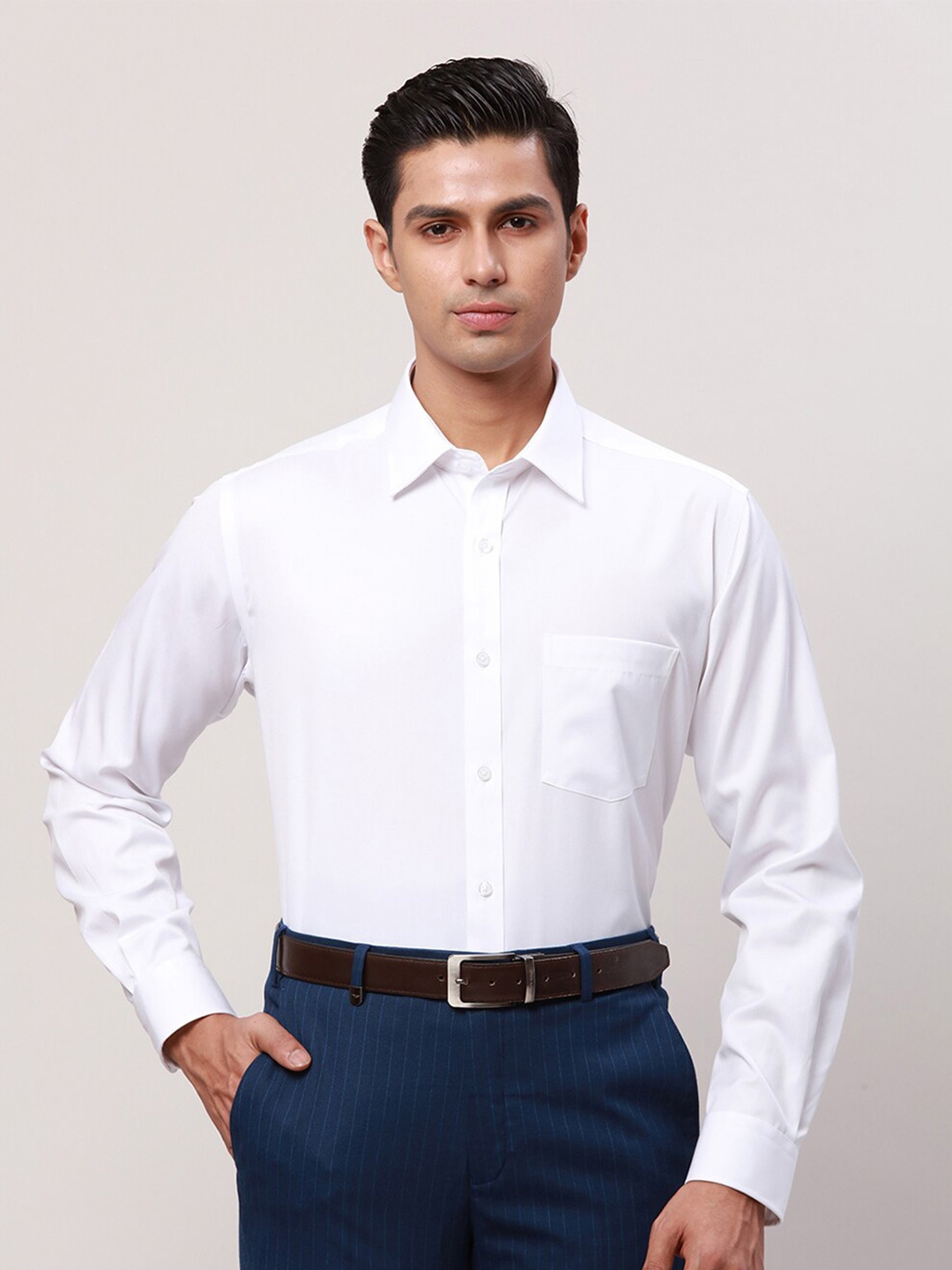 Buy Park Avenue Men Opaque Formal Shirt - Shirts for Men 27716446 | Myntra