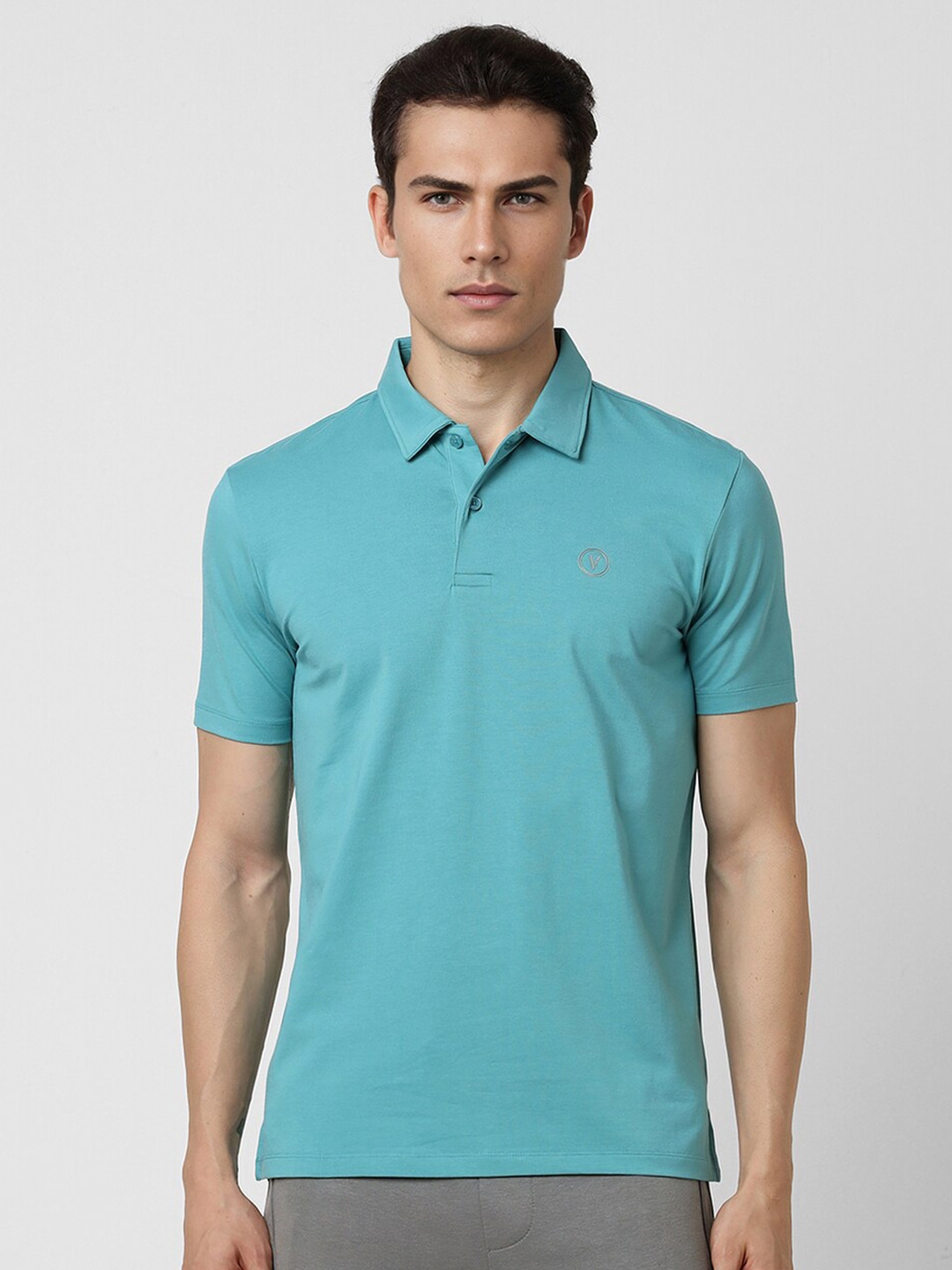 Buy Van Heusen Flex Men Polo Collar Pockets T Shirt - Tshirts for Men ...