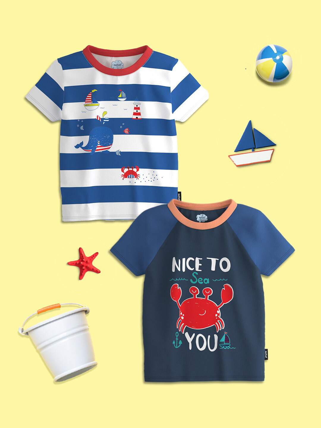 Nautinati Boys Standard Conversational Printed Pure Cotton Casual Shirt main image 0