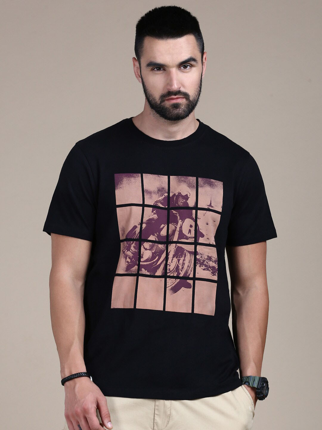 Turning Passion Into Content Darker Shade Men's Round Neck T-shirt