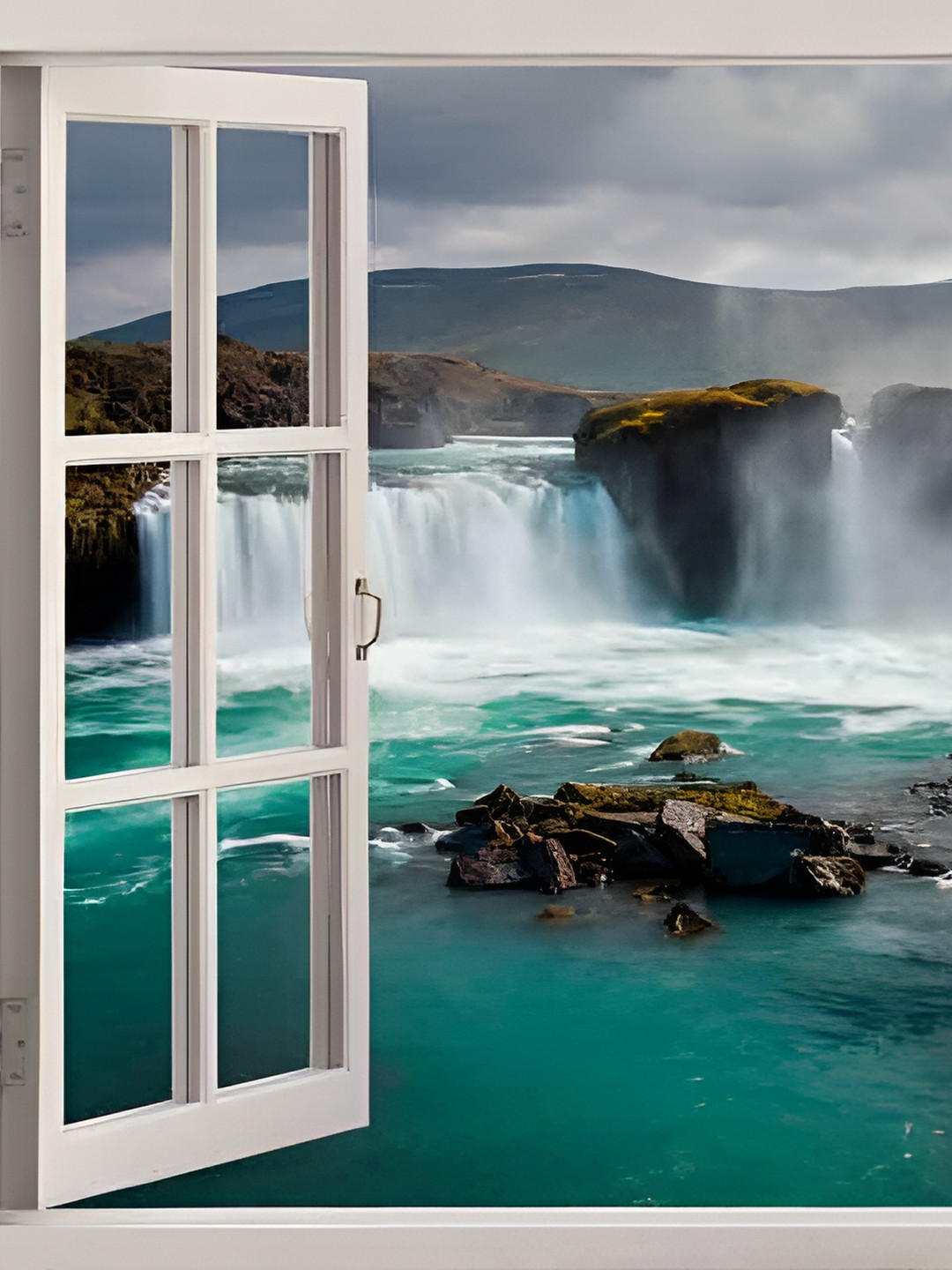 Buy British Terminal White Paper Floral And Botanical Wall Painting