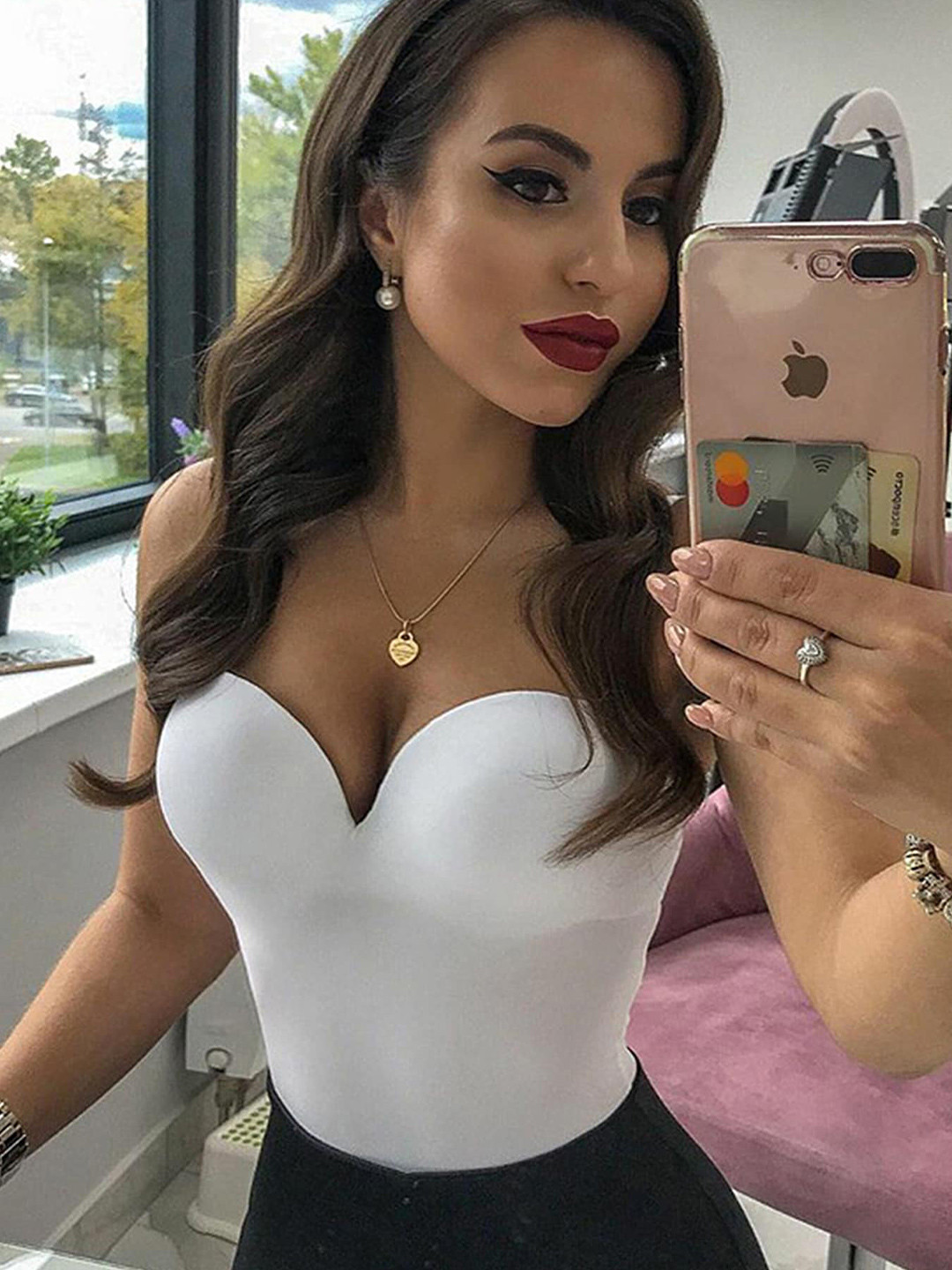 Tube Blouse Sky