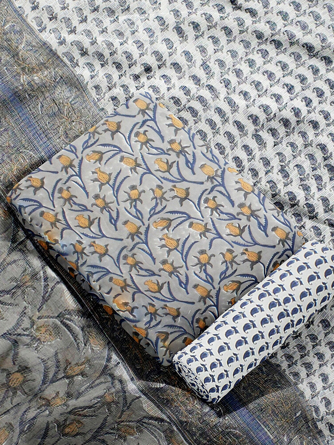 Ethnic Weaves Cotton Dress Material main image 1