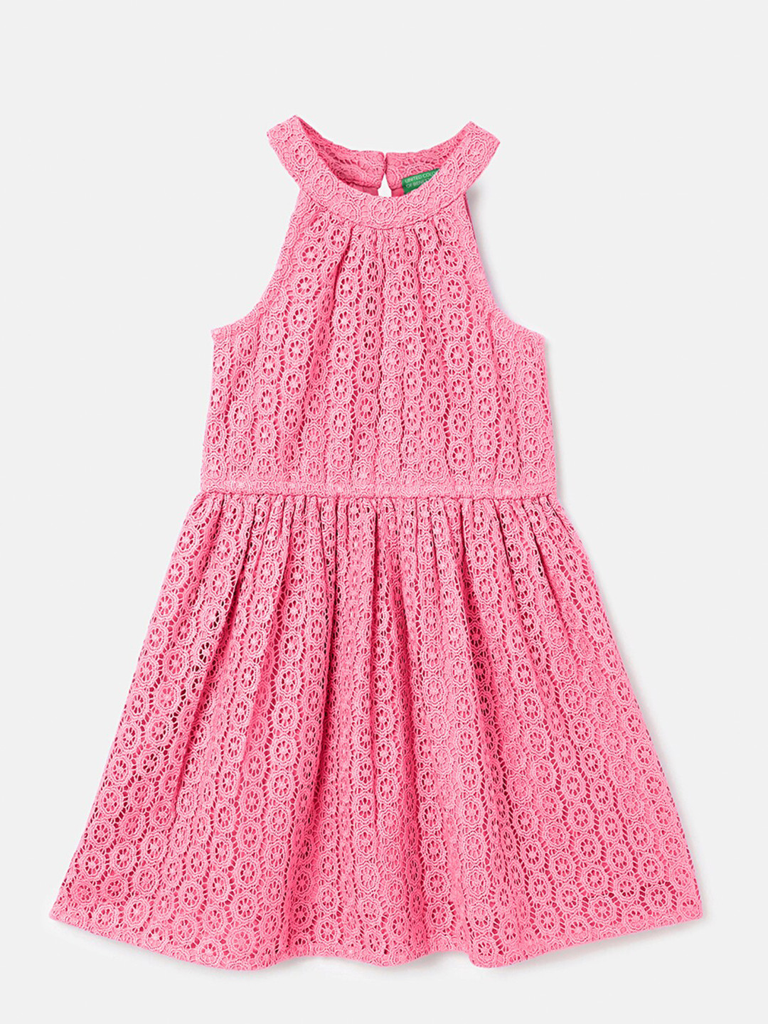 Buy United Colors Of Benetton Girls Floral Fit & Flare Dress - Dresses ...