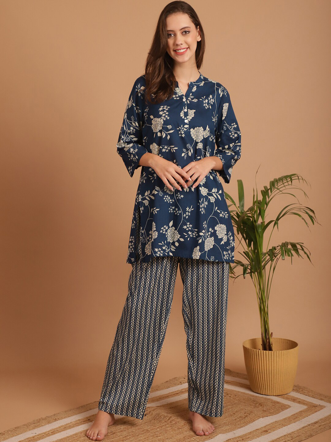 modern bridal night suit