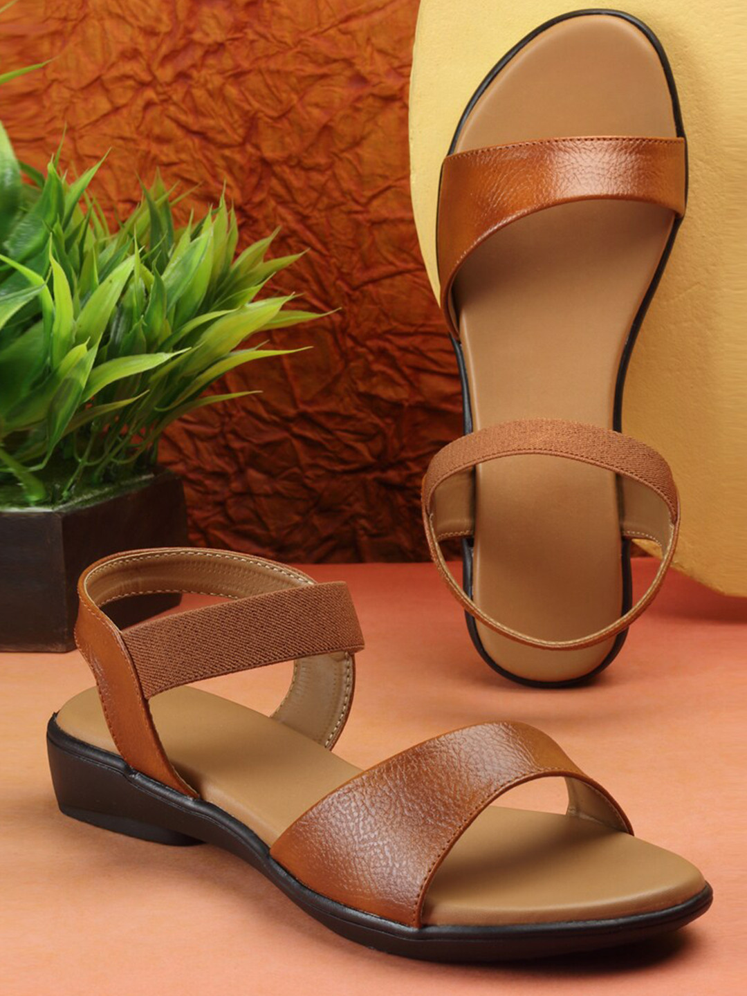 Solara Closed-Toe Woven Flats
