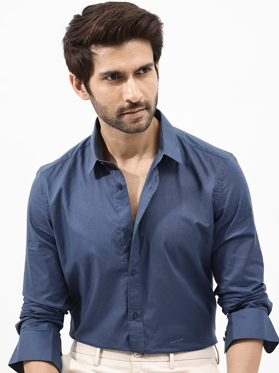 Buy RARE RABBIT Men Fullsleen Regular Fit Opaque Shirt Shirts for Men