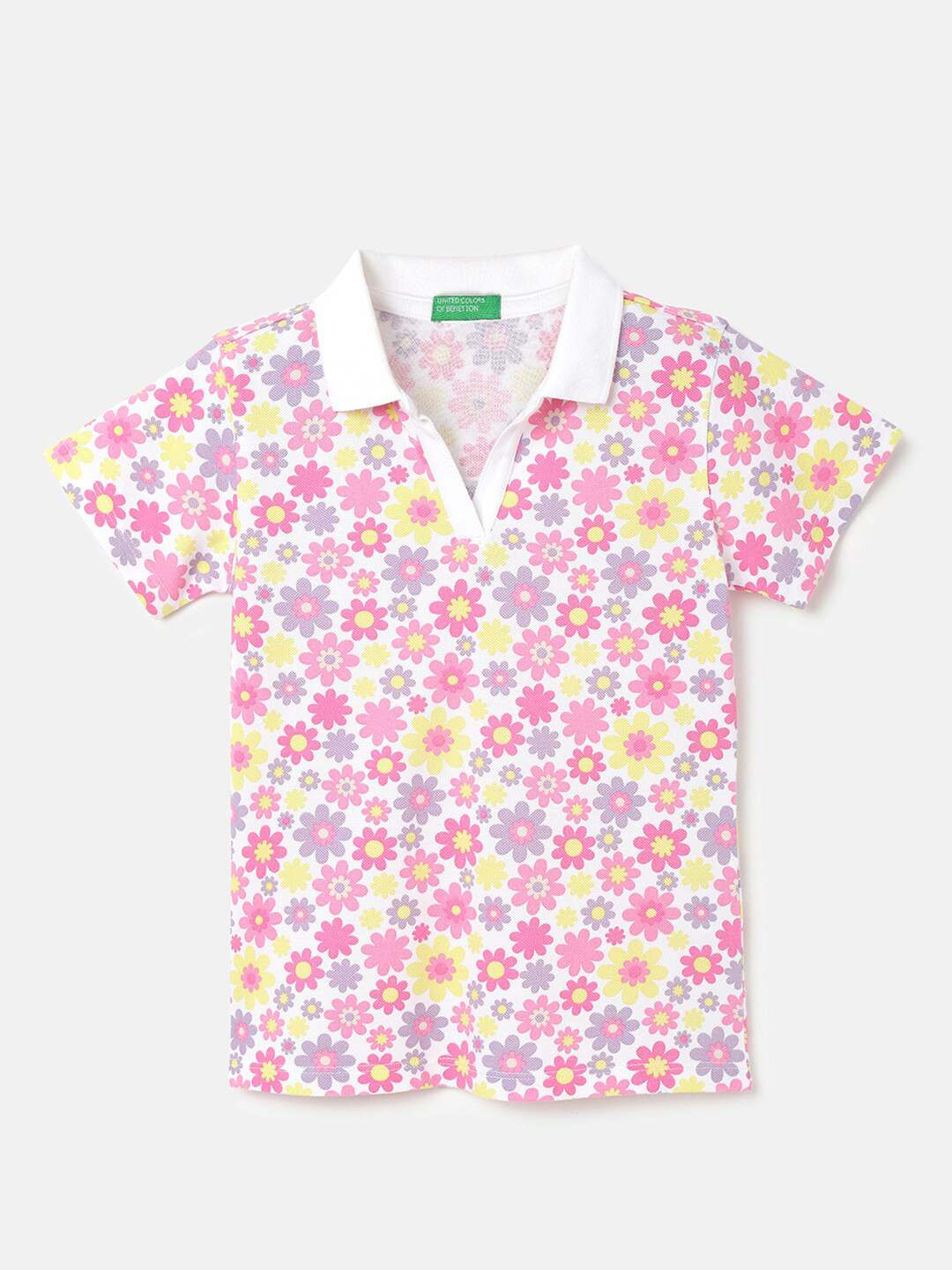 Camicia United Colors Of Benetton Per Bambina - Manica Lunga In Popeline Stretch | Cotone Comfort - Foto 6