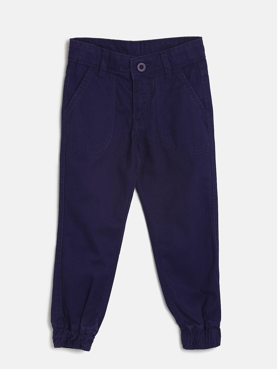 boys navy blue joggers
