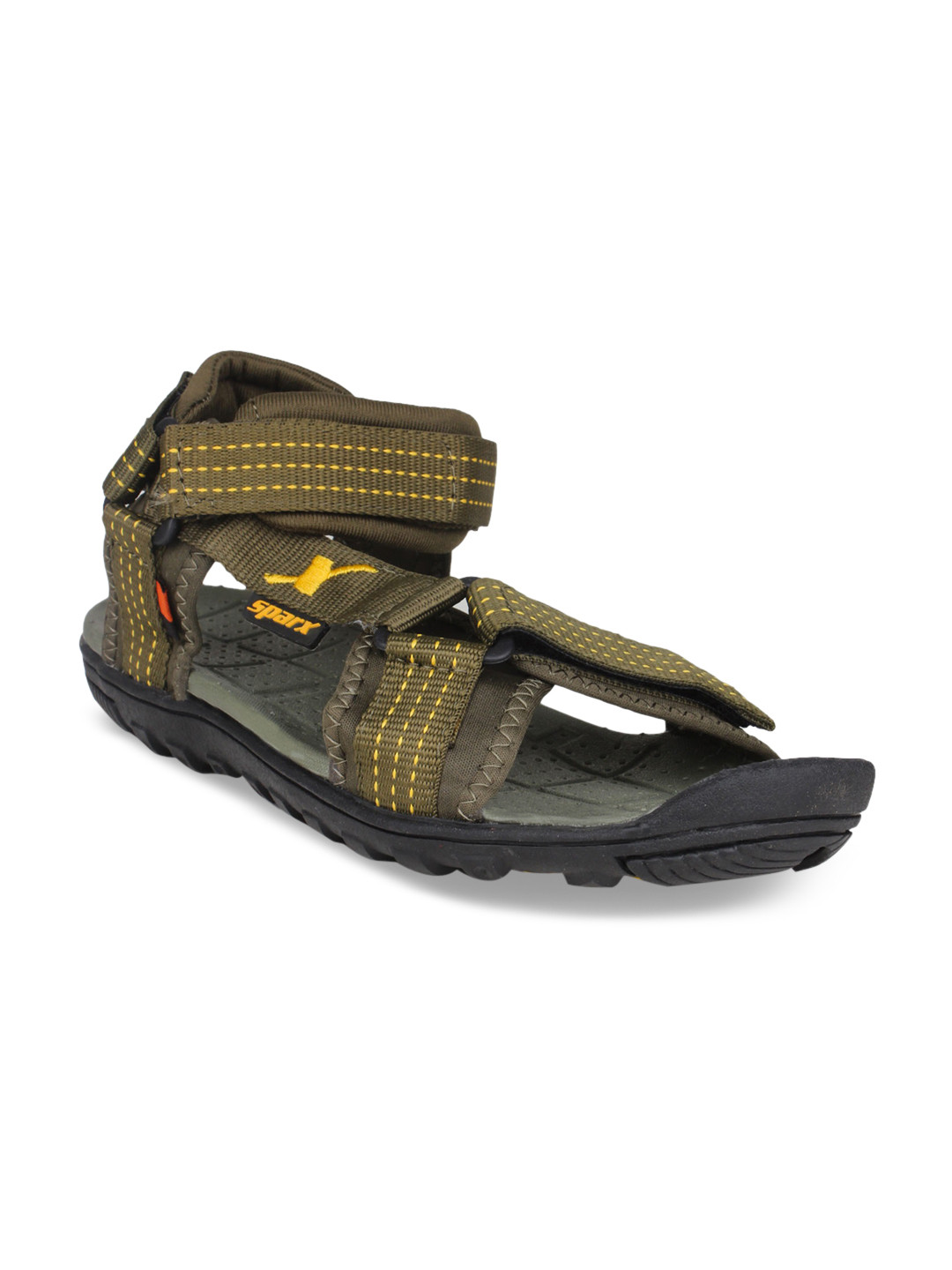 sparx men olive sandals
