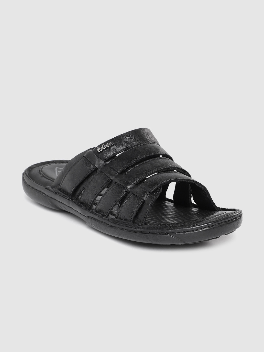 Buy Lee Cooper Men Leather Comfort Sandals - Sandals for Men 28872994 ...
