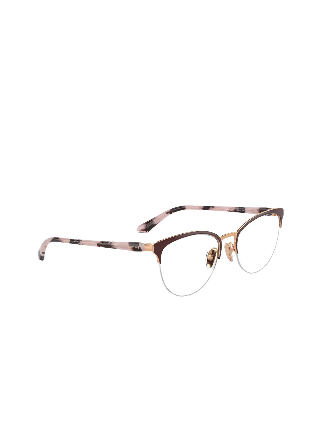 Vogue Eyewear Vo3987b Cat Eye Brilmonturen op recept voor dames, Bruin