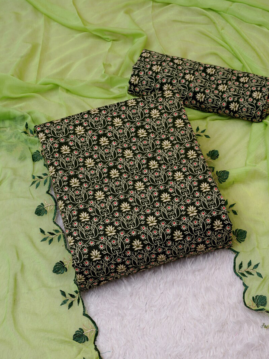 Zerifa – Unstitched Dress Material main image 1