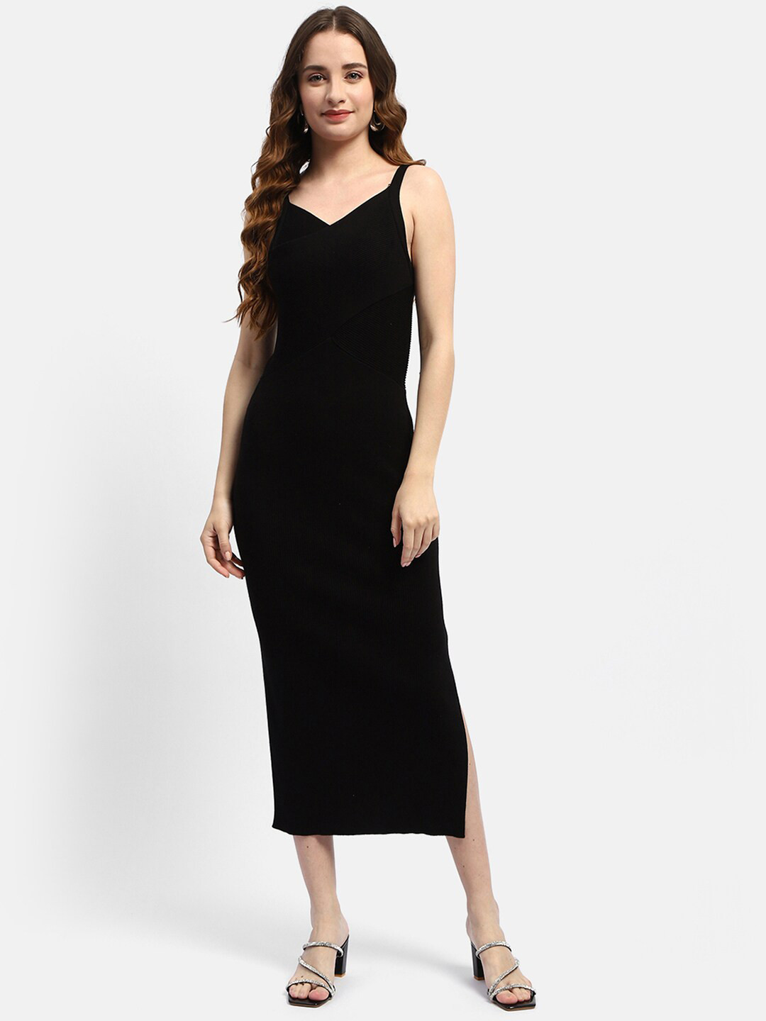 Women Sheath Midi Dress