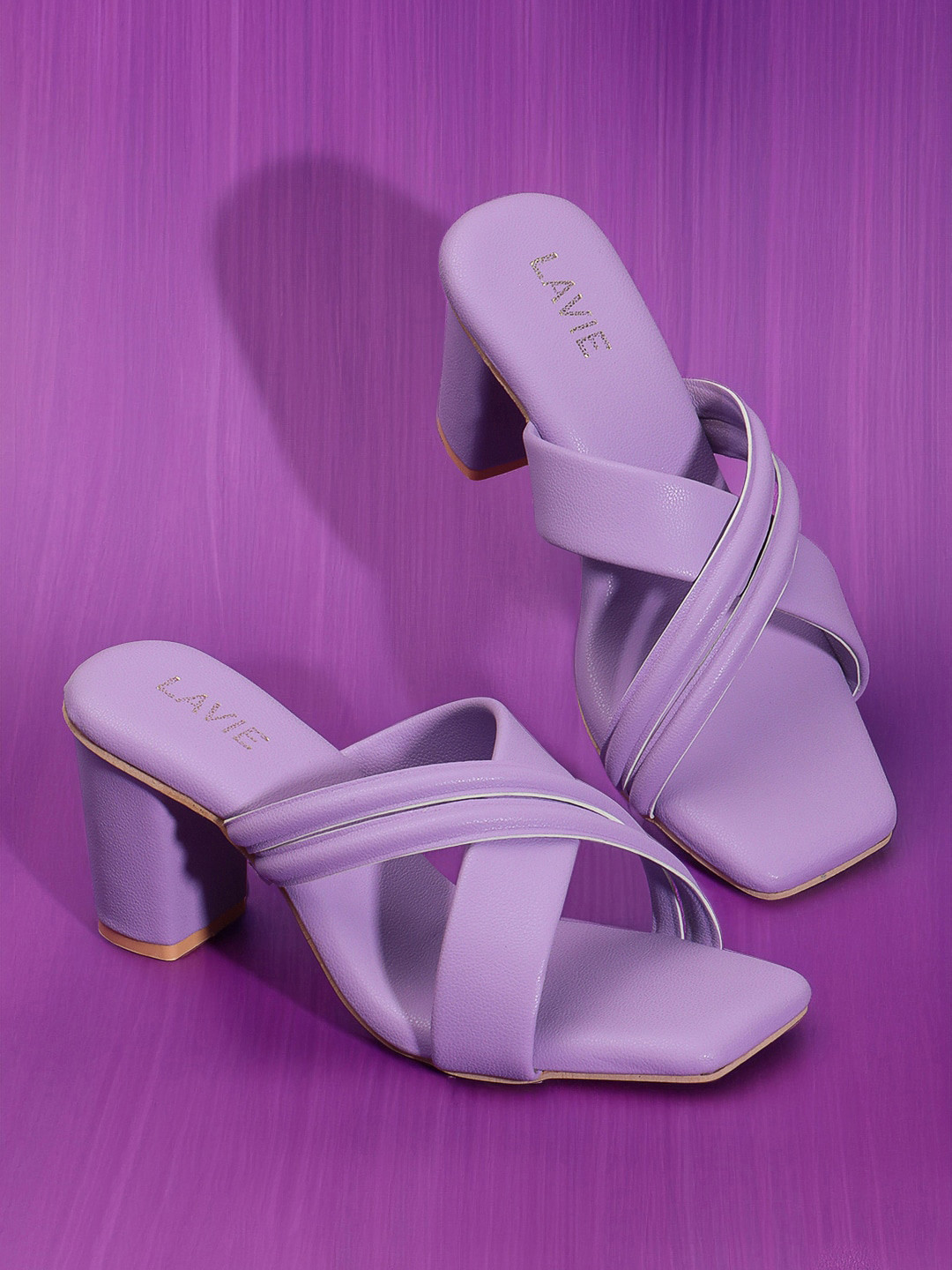 strappy open toe block heels