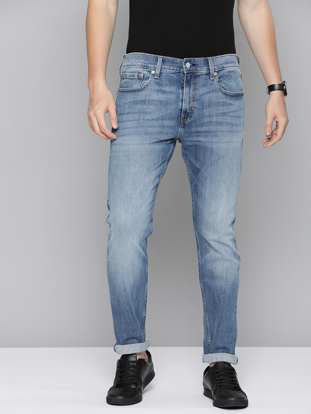 Buy Levis Men 512 Slim Fit Light Fade Stretchable Jeans - Jeans for Men ...