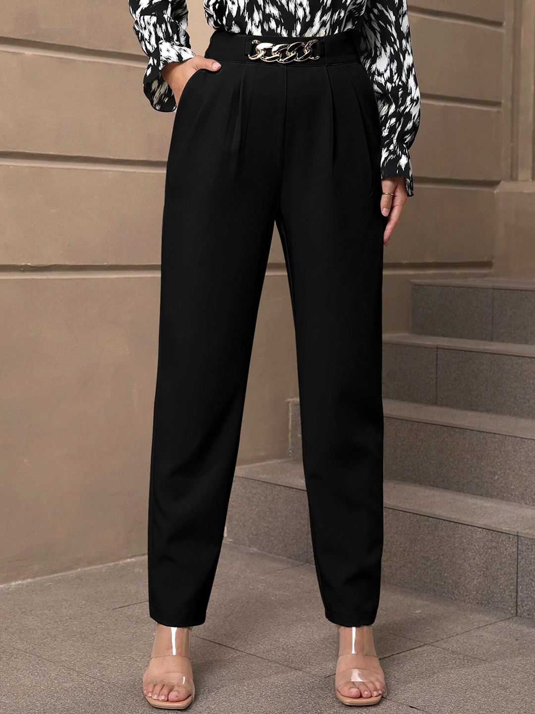 Women Pleated Trousers