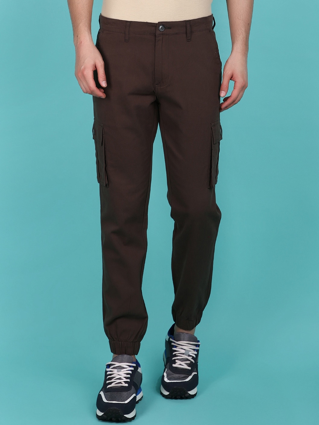 Buy V Mart Men Mid Rise Cotton Cargos Trousers - Trousers for Men ...