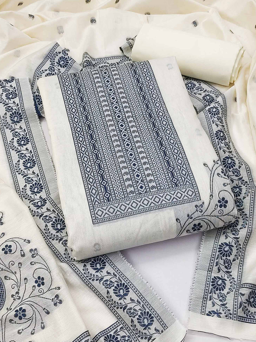 Pure Bliss Cotton Dress Material