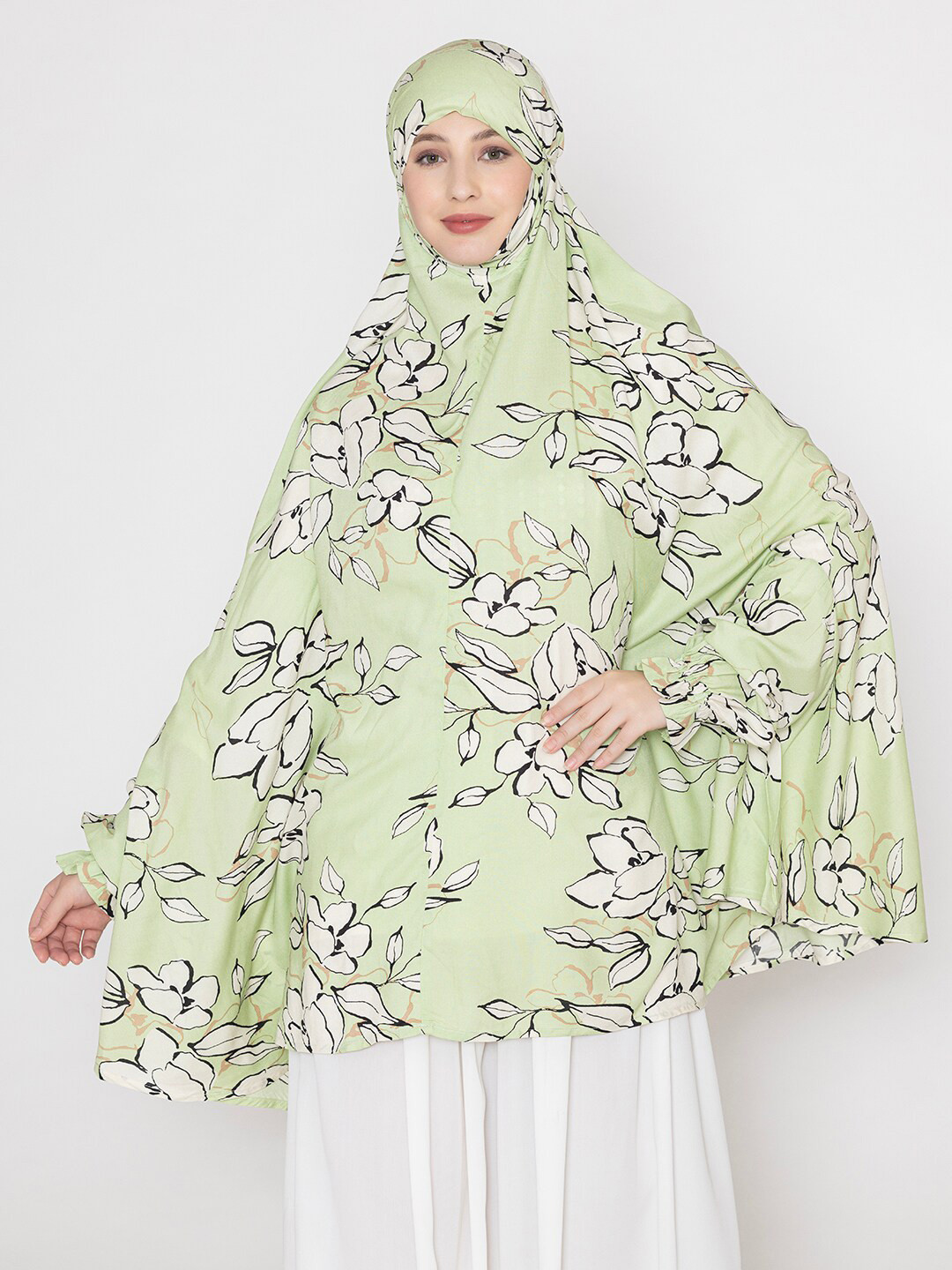 Gulnaar Petals Cotton Namaz Dupatta