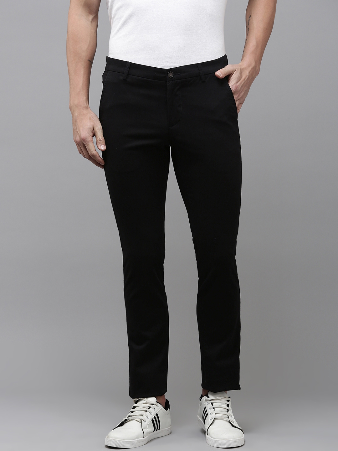 Buy Arrow Men Slim Fit Chino Trousers - Trousers for Men 29609112 | Myntra